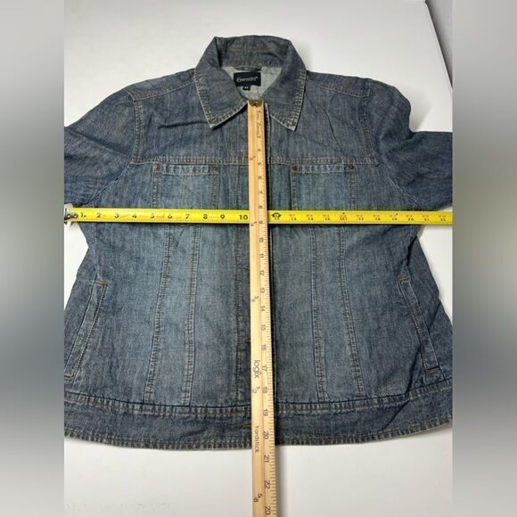 VINTAGE ESSINTIEL ORIGINAL DENIM JACKET 1970s DEADSTOCK  SIZE 44 EU/ L US - Picture 7 of 12